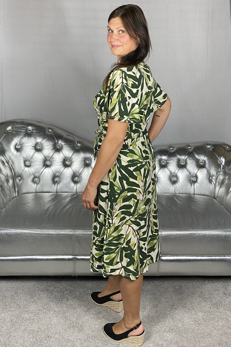 Freequent Biba Polly Dress Women Danna Print - Freequent