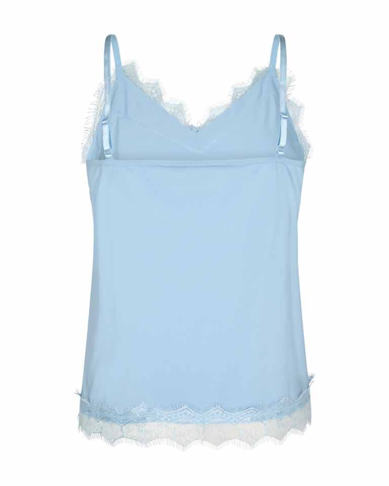 Bicco Lace Linne Dam Chambray Blue Freequent