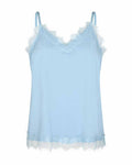 Bicco Lace Linne Dam Chambray Blue Freequent