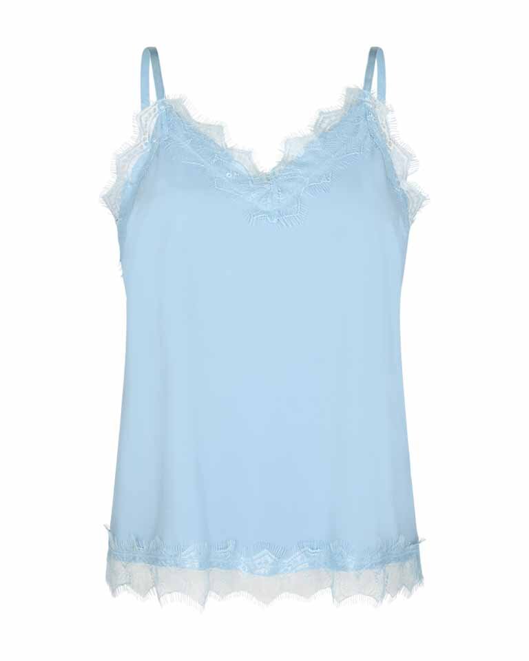 Bicco Lace Linne Dam Chambray Blue Freequent