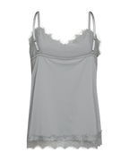 Bicco Lace Linen Top Women High Rise Freequent