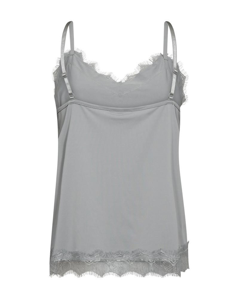 Bicco Lace Linen Top Women High Rise Freequent