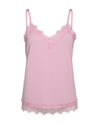 Bicco Lace Linen Top Women Lilac Sachet Freequent