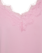 Bicco Lace Linen Top Women Lilac Sachet Freequent