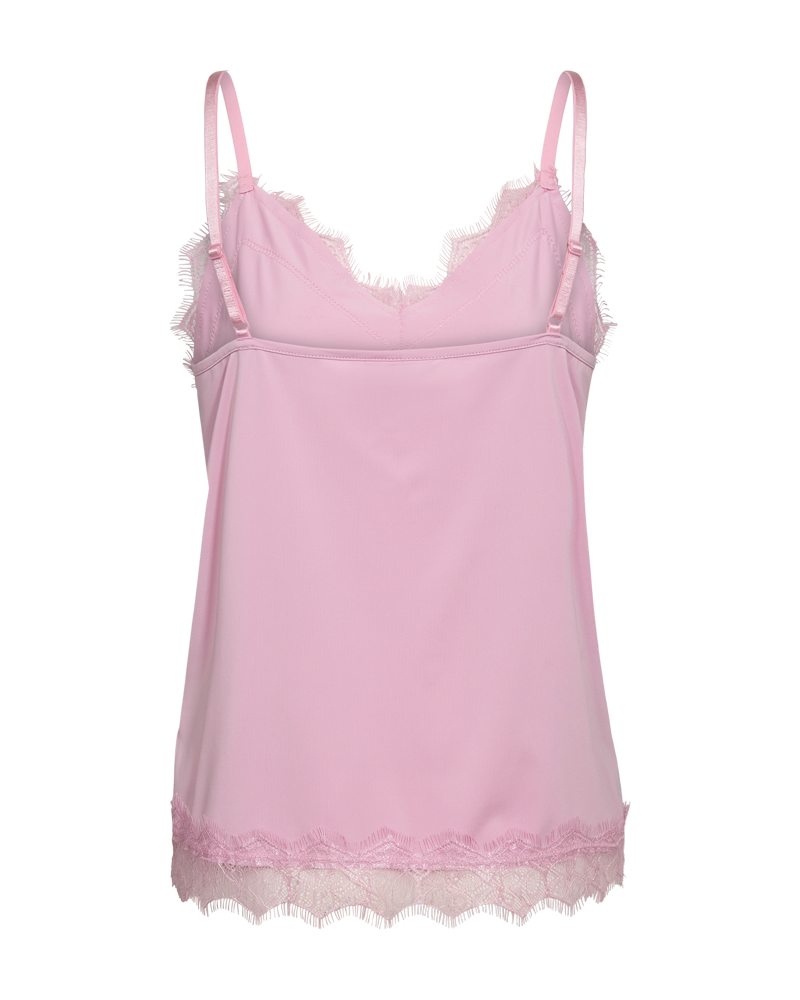 Bicco Lace Linen Top Women Lilac Sachet Freequent