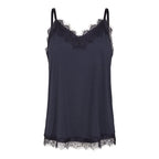 Bicco Lace Linen Top Ladies Salute Freequent