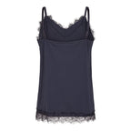 Bicco Lace Linen Top Ladies Salute Freequent