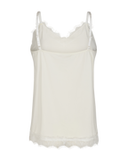 Bicco Lace Linen Top Women OffWhite Freequent
