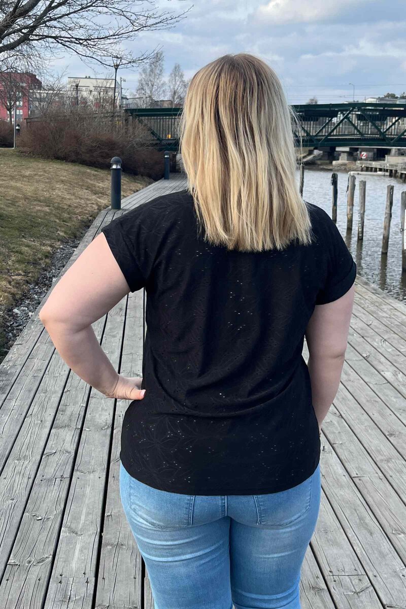 Blonde T-Shirt Women Black Freequent