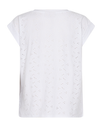 Blond T-shirt Dam Brilliant White Freequent