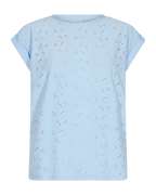 Blond T-shirt Women Chambray Blue Freequent