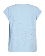 Blond T-shirt Women Chambray Blue Freequent
