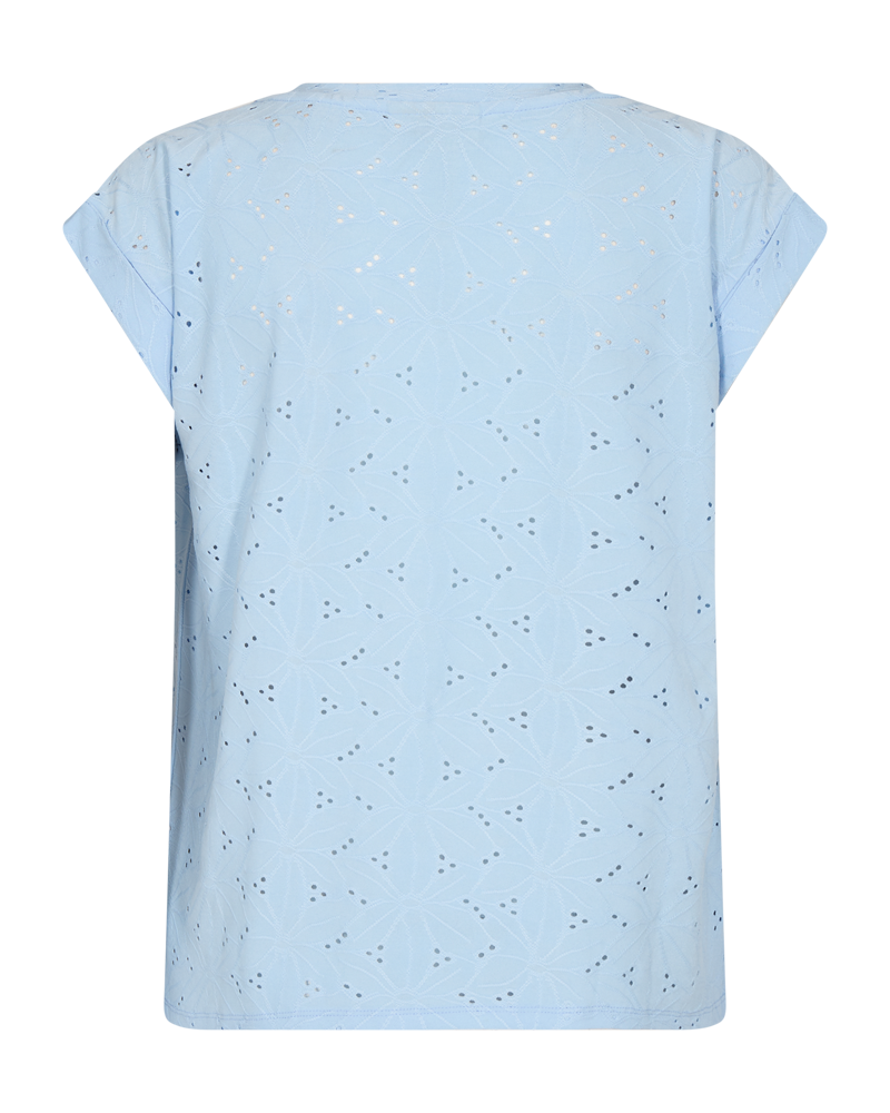 Blond T-shirt Women Chambray Blue Freequent