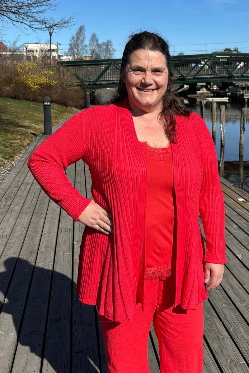 Claudisse Long Cardigan Women Bittersweet Freequent