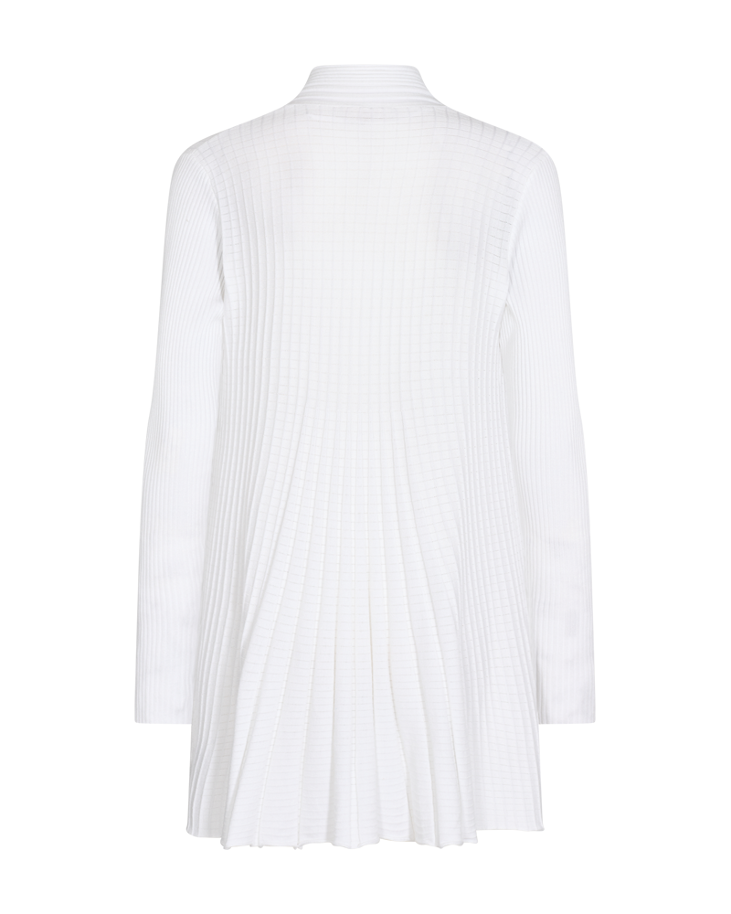 Claudisse Long Cardigan Dam Brilliant White Freequent