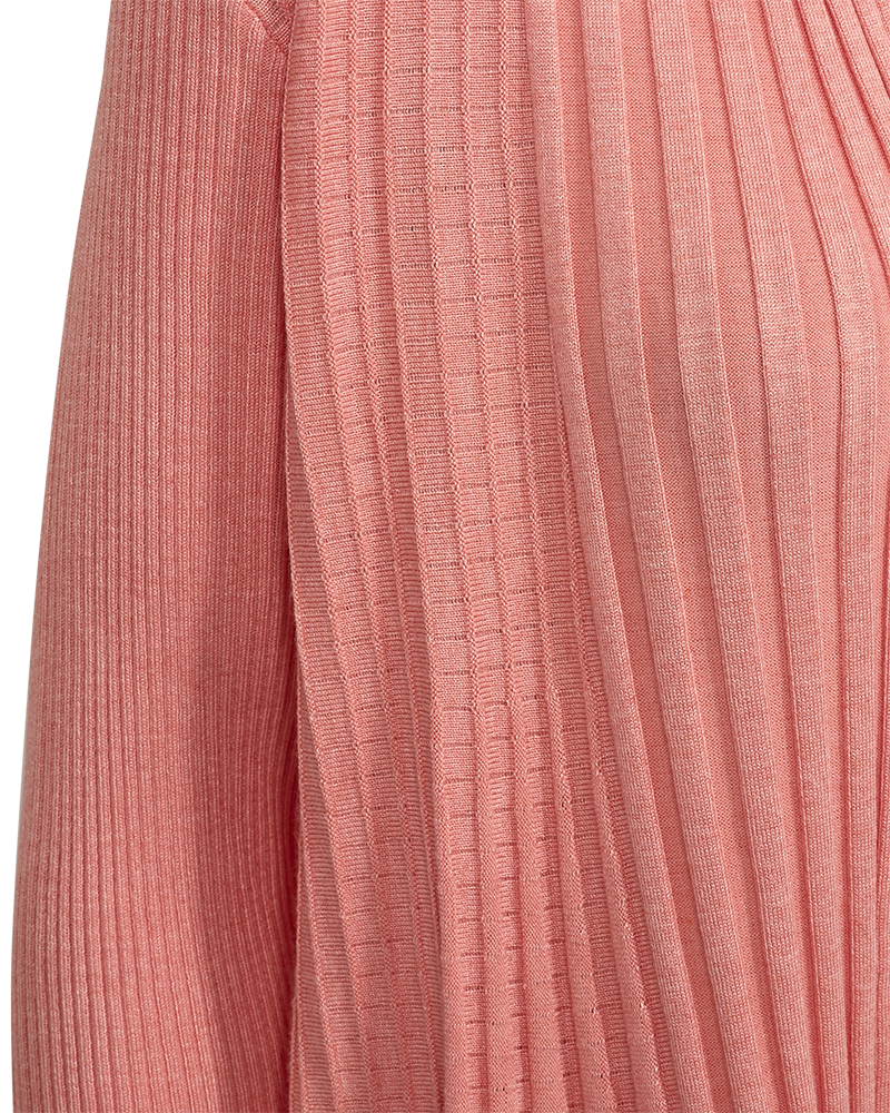 Claudisse Long Cardigan Women Burnt Coral Melange Freequent