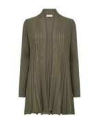 Claudisse Long Cardigan Women Deep Lichen Green Mel Freequent