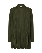Claudisse Long Cardigan Women's Kombu Green Mel Freequent