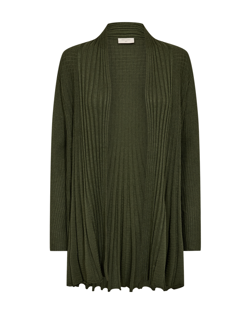 Claudisse Long Cardigan Women's Kombu Green Mel Freequent
