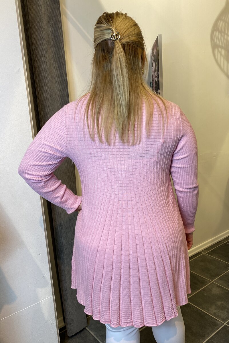 Claudisse Long Cardigan Women Lilac Sachet Melange Freequent