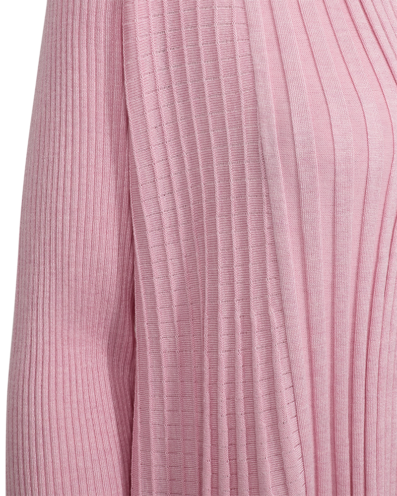 Claudisse Long Cardigan Women Lilac Sachet Melange Freequent