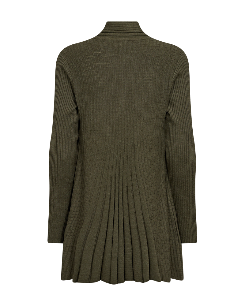 Claudisse Long Cardigan Dam Olive Night Melange Freequent