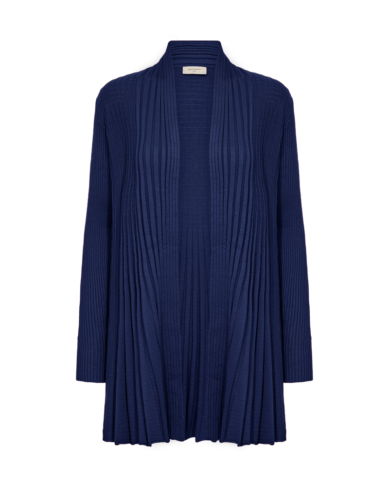 Claudisse Long Cardigan Women Patriot Blue Freequent