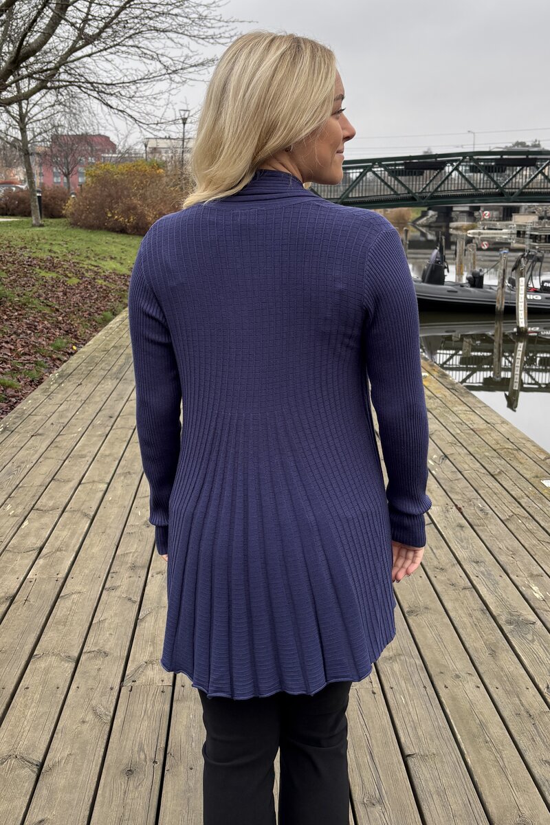 Claudisse Long Cardigan Women Patriot Blue Freequent