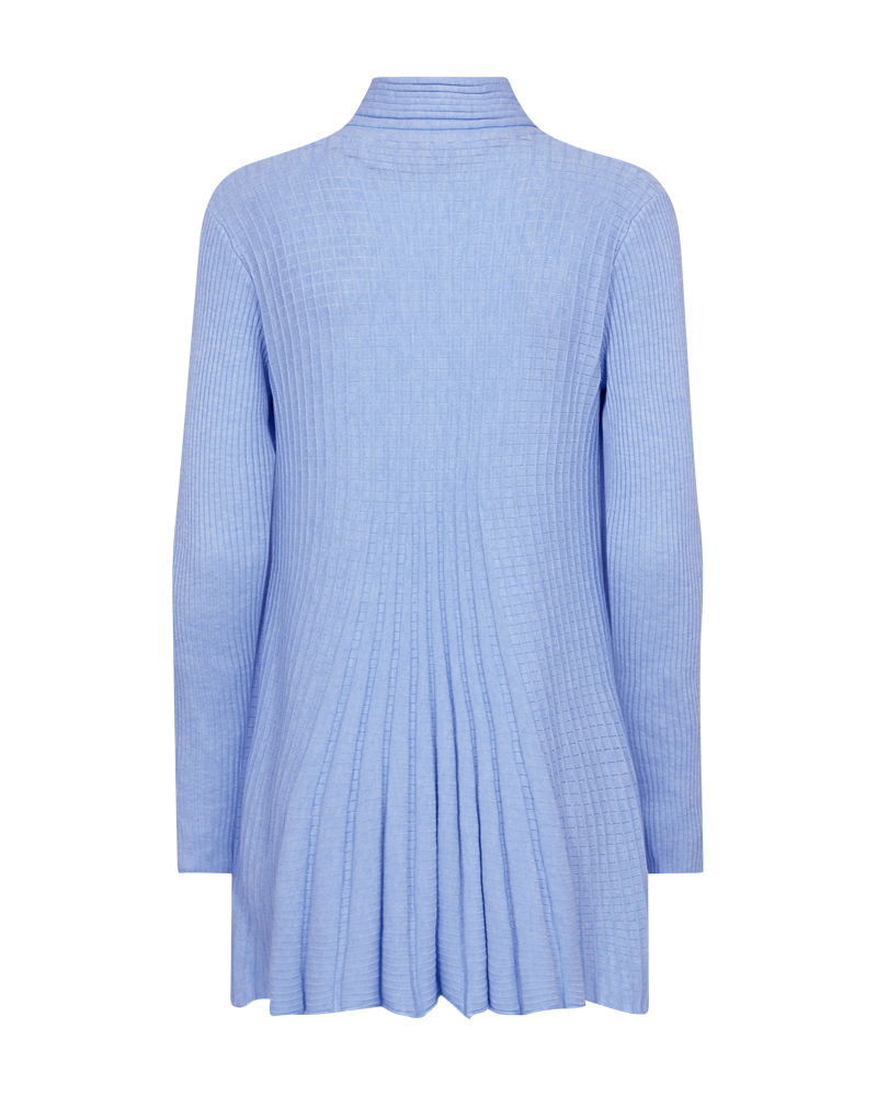 Claudisse Long Cardigan Women Vista Blue Melange Freequent
