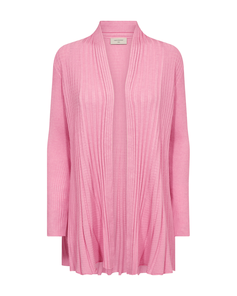 Claudisse Long Cardigan Dam Wild Orchid Melange Freequent