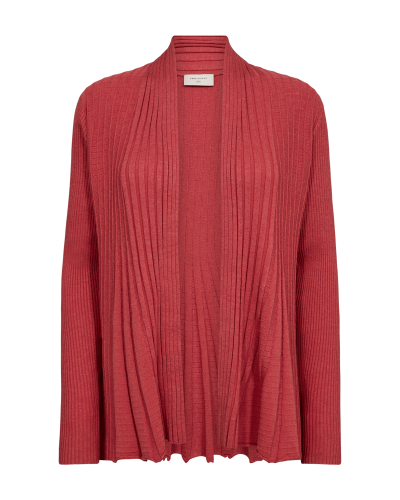 Claudisse Short Cardigan Dam Baked Apple Melange Freequent