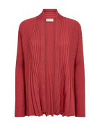 Claudisse Short Cardigan Dam Baked Apple Melange Freequent