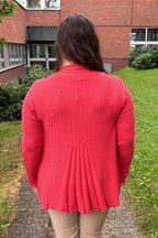 Claudisse Short Cardigan Dam Baked Apple Melange Freequent