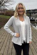 Claudisse Short Cardigan Dam High-Rise Freequent