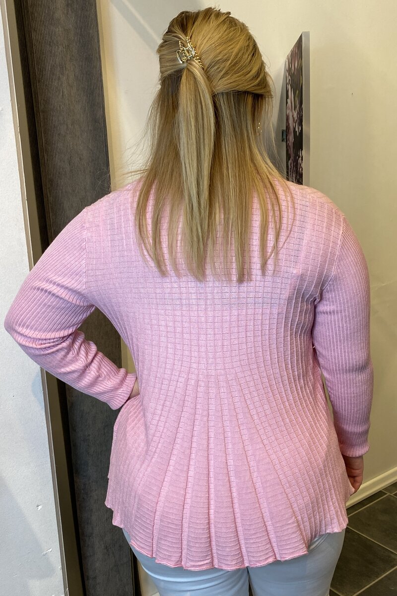 Claudisse Short Cardigan Women Lilac Sachet Melange Freequent