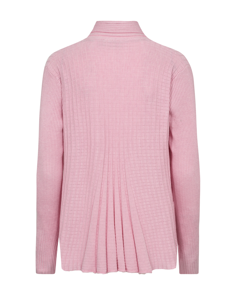 Claudisse Short Cardigan Women Lilac Sachet Melange Freequent