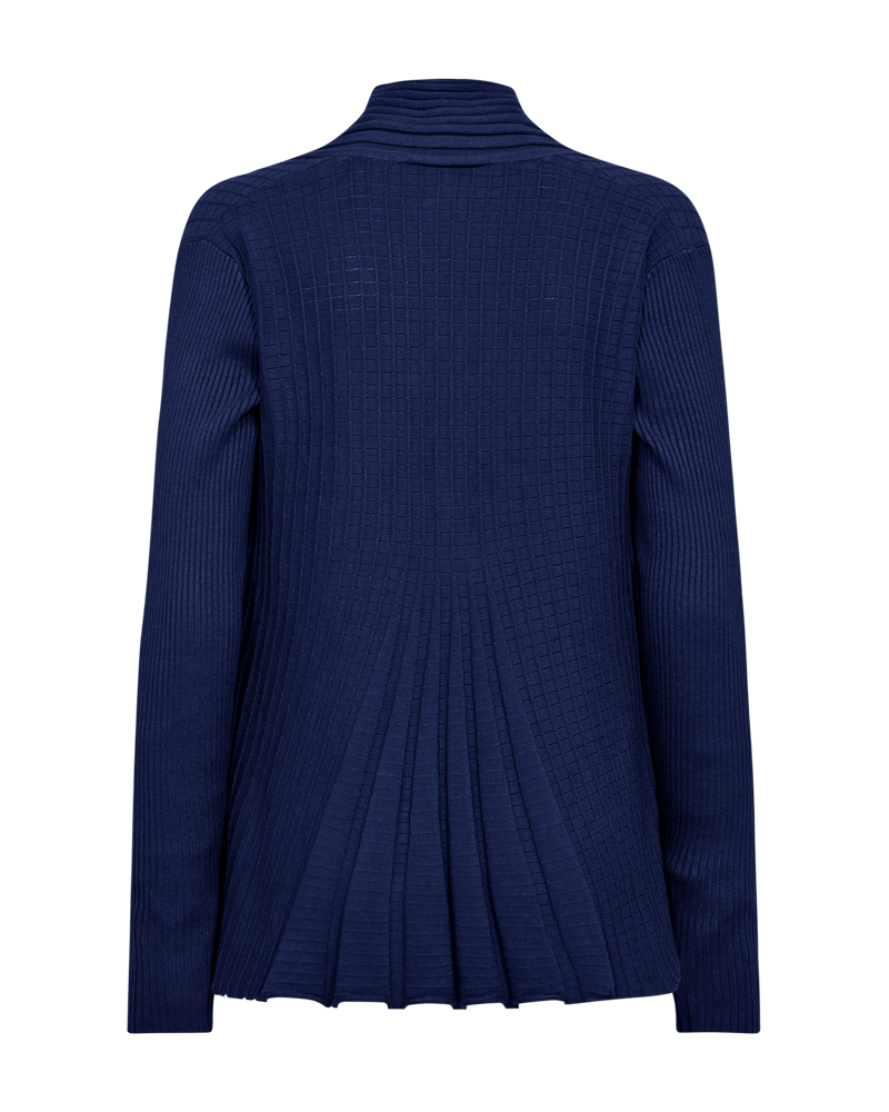 Claudisse Short Cardigan Dam Patriot Blue Freequent