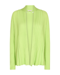 Claudisse Short Cardigan Dam Neongrön Sharp Green | Smilebutiken - Freequent