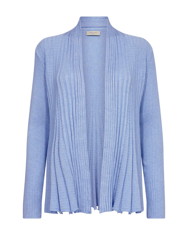 Claudisse Short Cardigan Women Vista Blue Melange Freequent