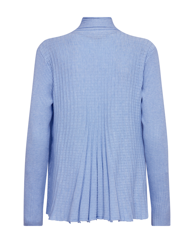 Claudisse Short Cardigan Dam Vista Blue Melange Freequent