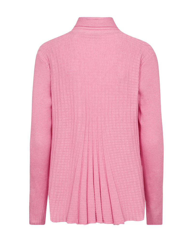Claudisse Short Cardigan Women Wild Orchid Melange Freequent