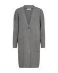 Claura Cardigan Dam Medium Grey Mlg Freequent