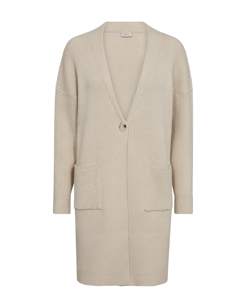Claura Cardigan Women Moonbeam Melange Freequent