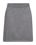 Claura Skirt Female Medium Grey Melange Freequent