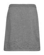 Claura Skirt Female Medium Grey Melange Freequent