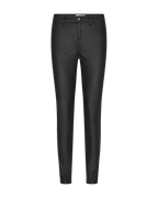 Coada Trousers Faux Leather Women Black Freequent