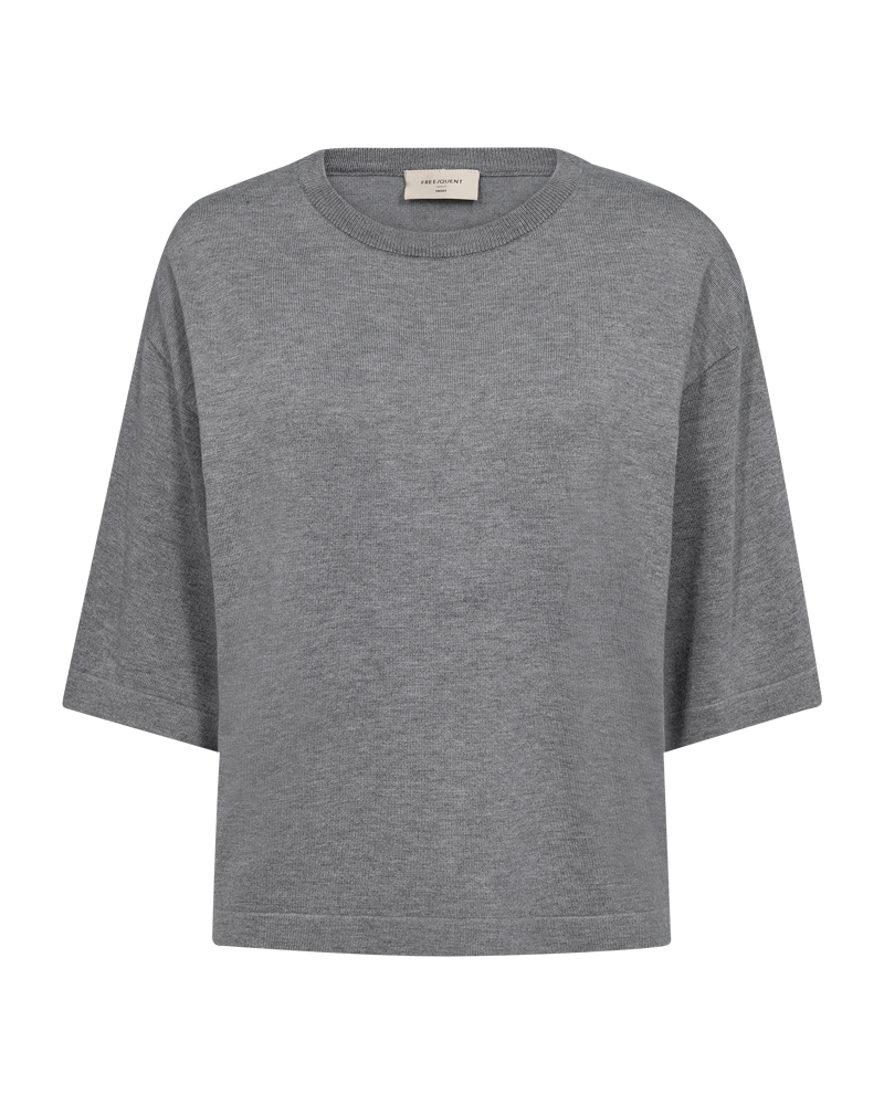 Conny Pullover Dam Medium Grey Melange Freequent