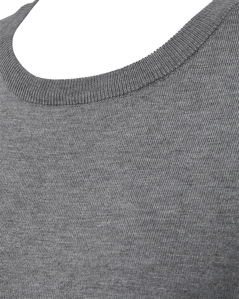 Conny Pullover Dam Medium Grey Melange Freequent