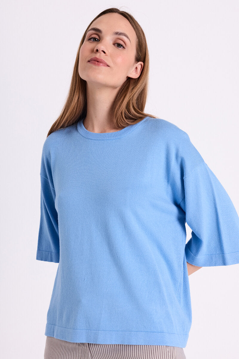 Conny Pullover Dam Vista Blue Freequent