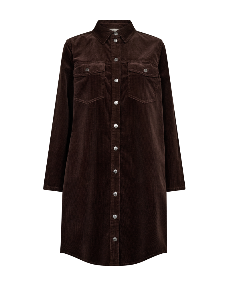 Cordy Dress Women Coffee Bean Freequent